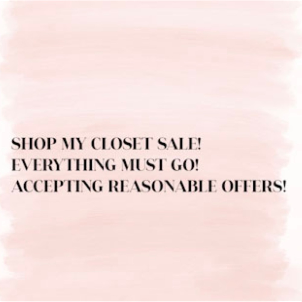Closet Clear Out!
